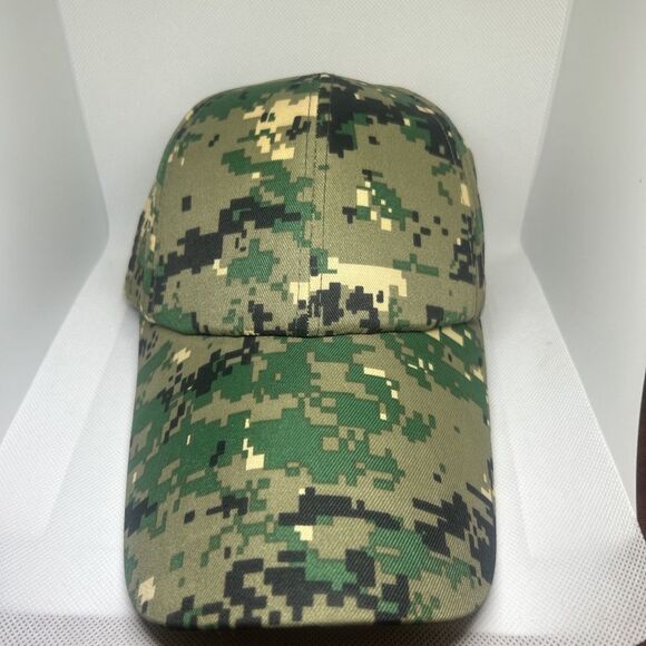 Digital Camo Baseball Cap – Adjustable Fit - Picture 1 of 4